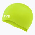 Cuffia da nuoto TYR Wrinkle Free Silicone limelight