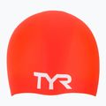 Cuffia da nuoto TYR Wrinkle Free Silicone bright red