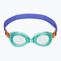 Occhialini da nuoto per bambini TYR Aqua Blaze green/orange 2