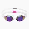 Occhialini da nuoto TYR Stealth-X Performance Mirrored pink/white 2