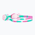 Occhialini da nuoto per bambini TYR Swimple Tie Dye non specchiati pink/mint