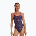 Costume da nuoto intero da donna TYR Durafast Elite Trinityfit petunia stipple