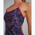 Costume da nuoto intero da donna TYR Durafast Elite Trinityfit petunia stipple 7