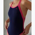 Costume da nuoto intero da donna TYR Durafast Elite Wide Strap Openbackfit navy/pink 7