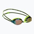 Occhialini da nuoto TYR Blackops 140 Ev Racing Mirrored bright green/black