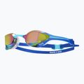 Occhialini da nuoto TYR Tracer-X Elite Racing Mirrored blue/turquoise