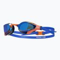 Occhialini da nuoto TYR Tracer-X RZR Mirrored blue/orange