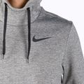 Felpa con cappuccio Nike Therma da uomo, grigio scuro, erica/nero 4