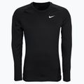 Maglia a maniche lunghe da allenamento Nike Pro Warm bianco/nero da uomo