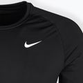 Maglia a maniche lunghe da allenamento Nike Pro Warm bianco/nero da uomo 3