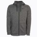 Felpa da uomo Nike Therma Hoodie Full Zip in antracite/erica nera