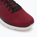 SKECHERS Summits Brisbane scarpe da uomo rosso/nero 7