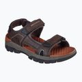SKECHERS Tresmen Hirano sandali da uomo in cioccolato 8