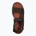 SKECHERS Tresmen Hirano sandali da uomo in cioccolato 11