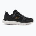 SKECHERS Track Knockhill scarpe da uomo nero/oro 2