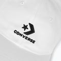 Cappello da baseball Converse Logo Lock Up bianco 4