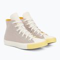 Scarpe da ginnastica Converse Chuck Taylor All Star Hi da donna papiro/egret/amarillo 4