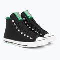 Scarpe da ginnastica Converse Chuck Taylor All Star Hi nere/verdi/rosa scuro 4