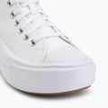 Sneakers da donna Converse Chuck Taylor All Star Move Platform Leather white 7