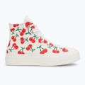 Scarpe da ginnastica da donna Converse Chuck Taylor All Star Lift Platform Cherries Hi egret/red/green 2