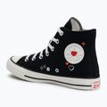 Converse Chuck Taylor All Star Y2K Heart nero/bianco vintage/fever dream scarpe da ginnastica da donna 3