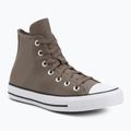 Sneakers Converse Chuck Taylor All Star Faux Leather Hi classic taupe/dark matter