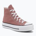 Sneakers da donna Converse Chuck Taylor All Star Lift Hi light saddle/natural ivory