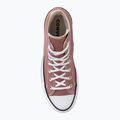 Sneakers da donna Converse Chuck Taylor All Star Lift Hi light saddle/natural ivory 5