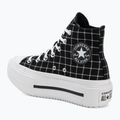 Sneakers da donna Converse Chuck Taylor All Star Lift Double Stack Hi black/white 3
