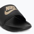 Ciabatte da uomo Nike Victori One Slide black/metallic gold 7