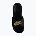 Ciabatte da uomo Nike Victori One Slide black/metallic gold 4