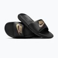 Ciabatte da uomo Nike Victori One Slide black/metallic gold 5