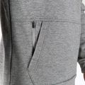 Felpa Nike Therma Crew uomo grigio scuro erica/nero 4