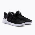 Scarpe da pallavolo Nike Zoom Hyperspeed Court nere/bianco 4