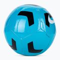 Nike pitch formazione calcio luce blu fury / nero / bianco dimensioni 4 2