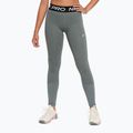 Leggings per bambini Nike Pro Dri-FIT carbon heather/white