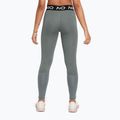 Leggings per bambini Nike Pro Dri-FIT carbon heather/white 3