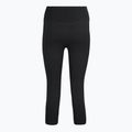 Leggings Nike One Dri-Fit Capri nero/bianco da donna 2