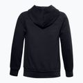 Felpa con cappuccio Rival Fleece di Under Armour per bambini, nero/bianco anice 2