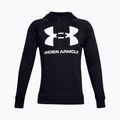 Felpa Under Armour Rival Fleece Big Logo HD uomo nero/bianco anice 5