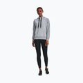 Felpa da donna Under Armour Rival Fleece Hb Hoodie steel medium heather/nero/nero 5