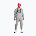 Felpa da uomo Under Armour Rival Fleece Big Logo HD mod grigio chiaro erica/nero 2