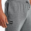 Pantaloni Under Armour Rival Fleece Joggers uomo grigio pece chiaro/onyx bianco 4