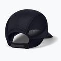Berretto da baseball Under Armour Isochill Run Dash nero/nero/argento riflettente 6
