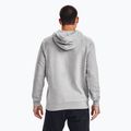 Felpa da uomo Under Armour Rival Hoodie mod grigio chiaro erica/nero 6