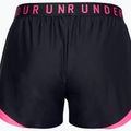 Pantaloncini da allenamento Under Armour Play Up 3.0 donna nero/cerise/cerise 4