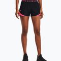 Pantaloncini da allenamento Under Armour Play Up 3.0 donna nero/cerise/cerise