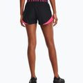 Pantaloncini da allenamento Under Armour Play Up 3.0 donna nero/cerise/cerise 2