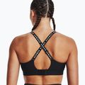Reggiseno fitness Under Armour Infinity Covered Mid nero/nero/bianco 2