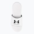 Under Armour Ansa Fix SL infradito da uomo bianco/bianco/nero 6